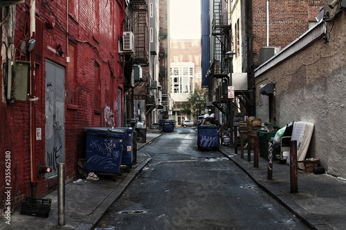 City alley way. © Alan