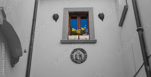 Between the streets of the historic center