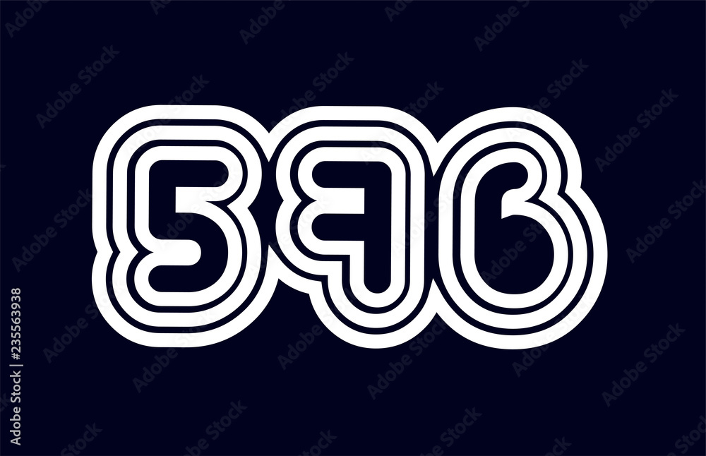 black and white number 576 logo company icon design black and white number 576 logo company icon design
