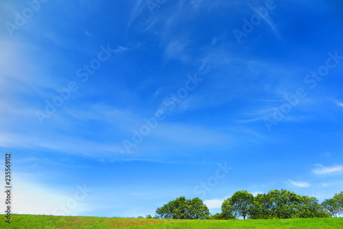 Foto 晴天の青空の風景10