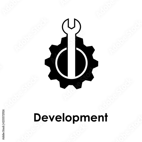 gear, wrench icon. Element of business icon with description. Glyph icon for website design and development, app development. Premium icon