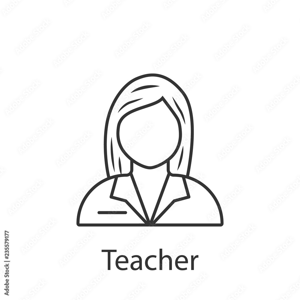 Teacher icon. Element of profession avatar icon for mobile concept and web apps. Detailed Teacher icon can be used for web and mobile Teacher icon. Element of profession avatar icon for mobile concept and web apps. Detailed Teacher icon can be used for web and mobile
