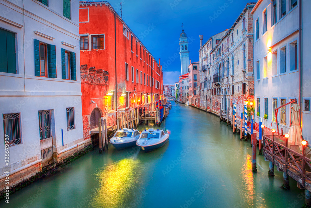 Venice Canal in the Evening