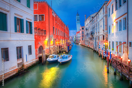 Venice Canal in the Evening © russieseo