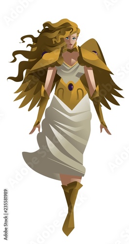 winged greek goddess