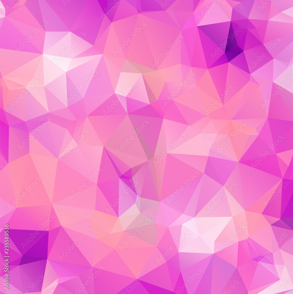 Abstract Geometric polygonal background - triangle low poly pattern - full color spectrum rainbow