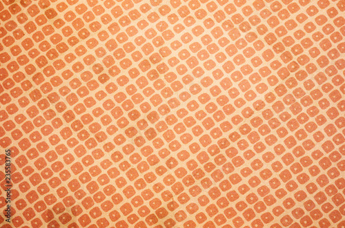 Pattern on the wrapper of the Japanese