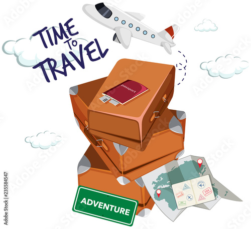 Time to travel icon