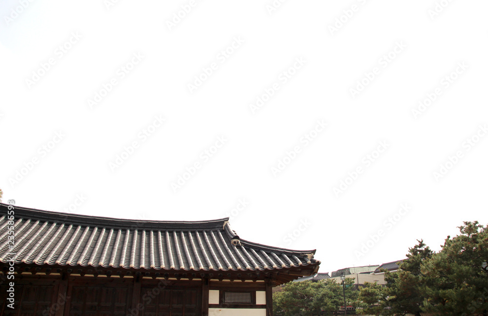 Korean Traditional Building House : Jeonju, South Korea - view of Jeonju Hanok village, South korea. Famous place in Jeonju