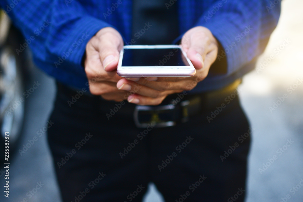 People are holding smart phone and using internet online communication and technology People are holding smart phone and using internet online communication and technology