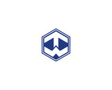 Hexagon TW WT Letter Logo Icon 001