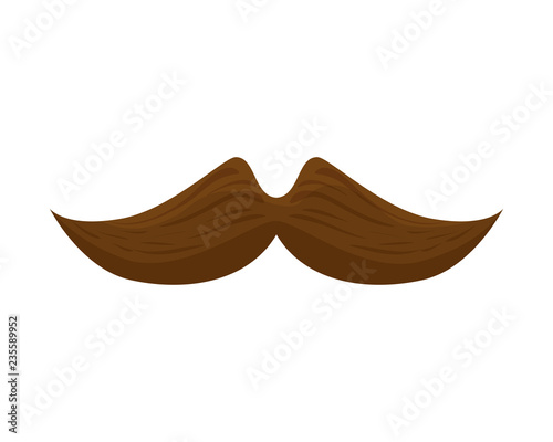 mustache style hipster accessory