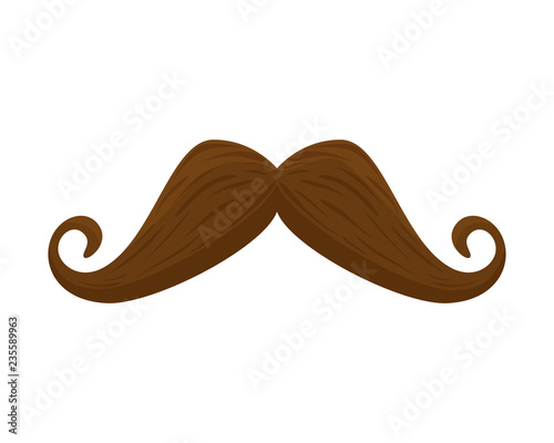 mustache style hipster accessory