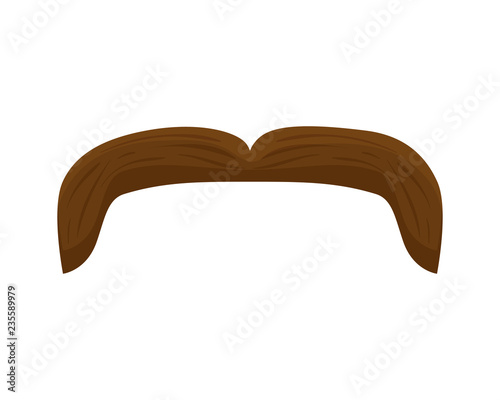 mustache style hipster accessory