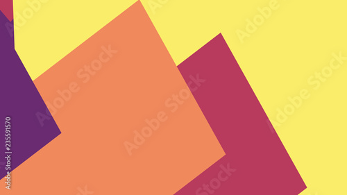 Pattern with a colored box with a white background