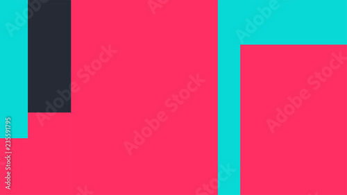 Pattern with a colored box with a white background