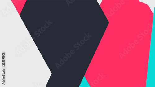 Pattern with a colored box with a white background