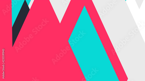 Pattern with a colored box with a white background
