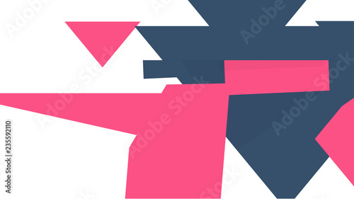 Pattern with a colored box with a white background