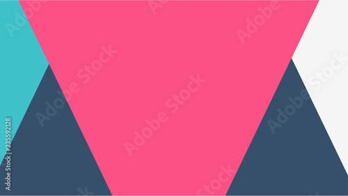 Pattern with a colored box with a white background