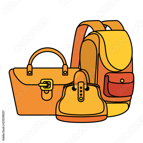 fashion feminine handbags set
