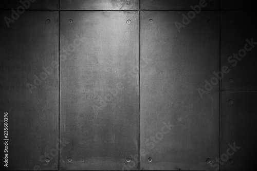 Abstract background art wall cement black and white loft style