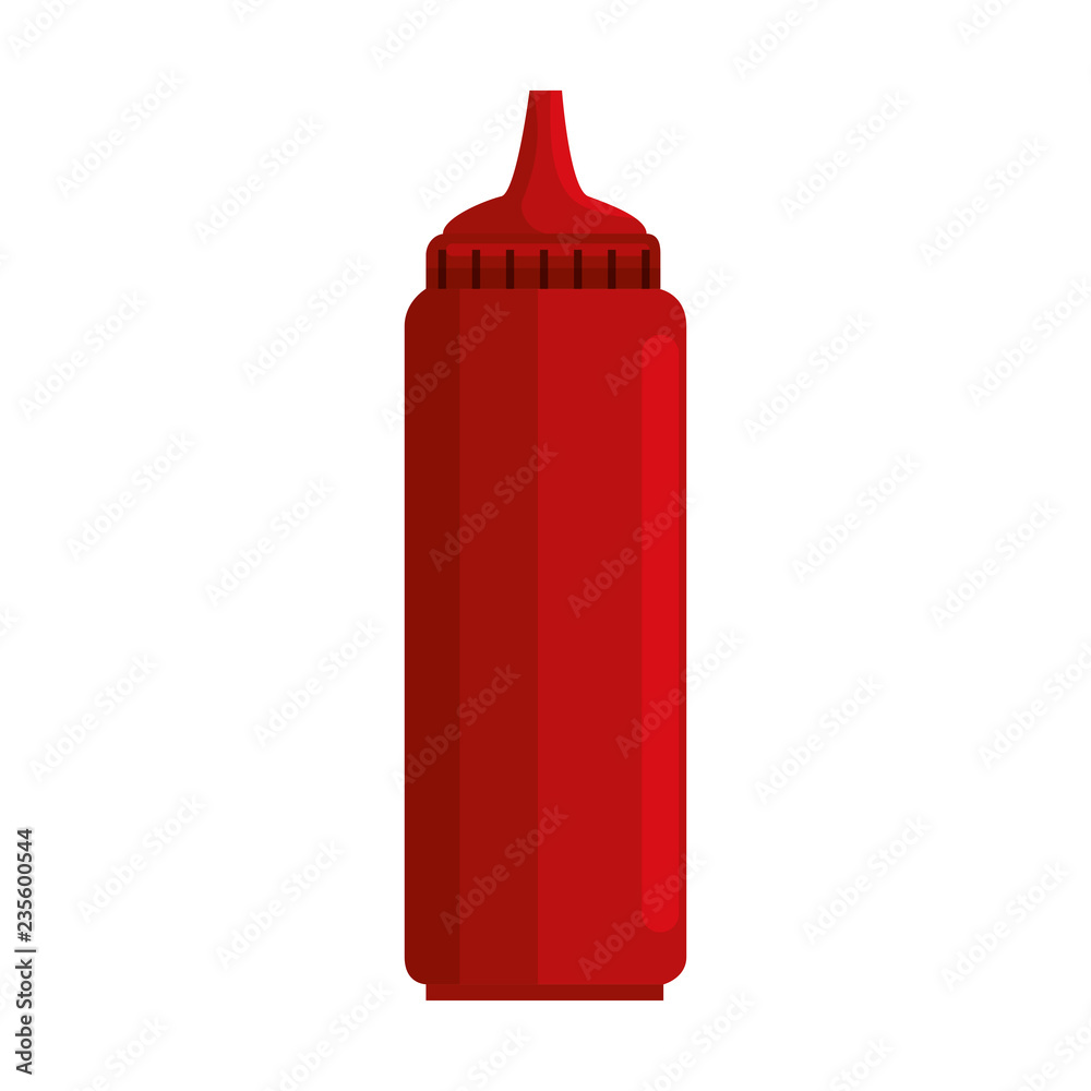tomato sauce bottle isolated icon tomato sauce bottle isolated icon