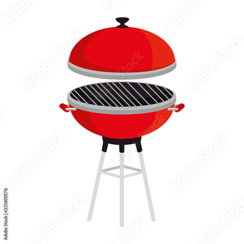 oven grill isolated icon