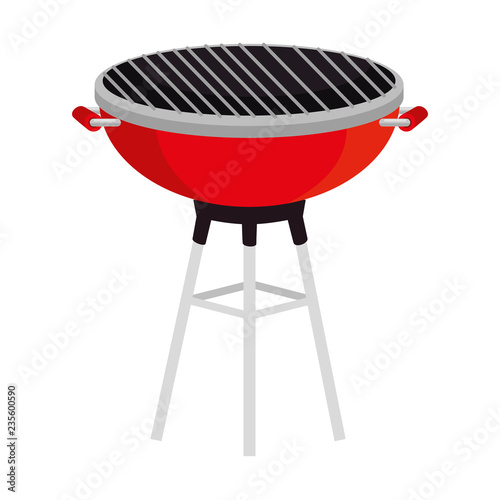 oven grill isolated icon