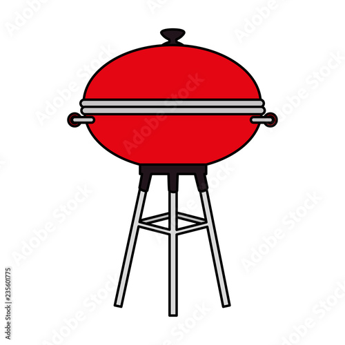 oven grill isolated icon