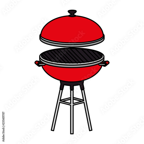 oven grill isolated icon