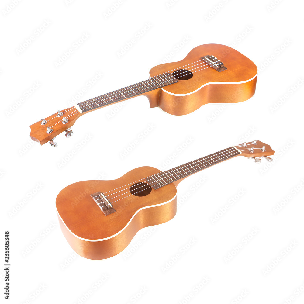 Fototapeta premium Ukulele isolated on white
