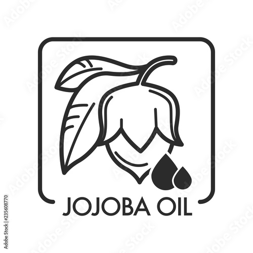 Jojoba oil healing organic natural product for face