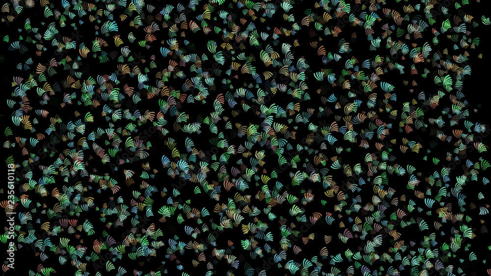 Abstract background pattern with plant matter.
