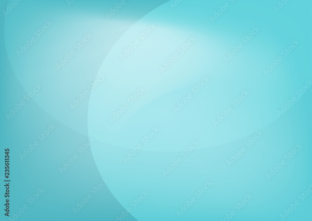 Abstract green curve shapes background