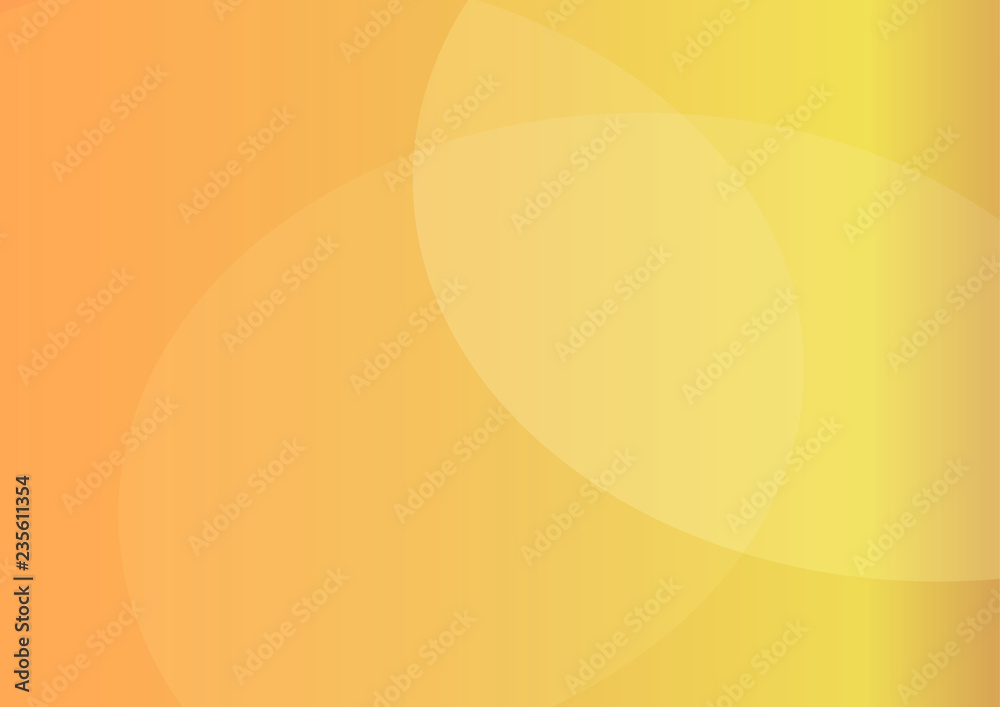 Beautiful Abstract orange curve shapes background