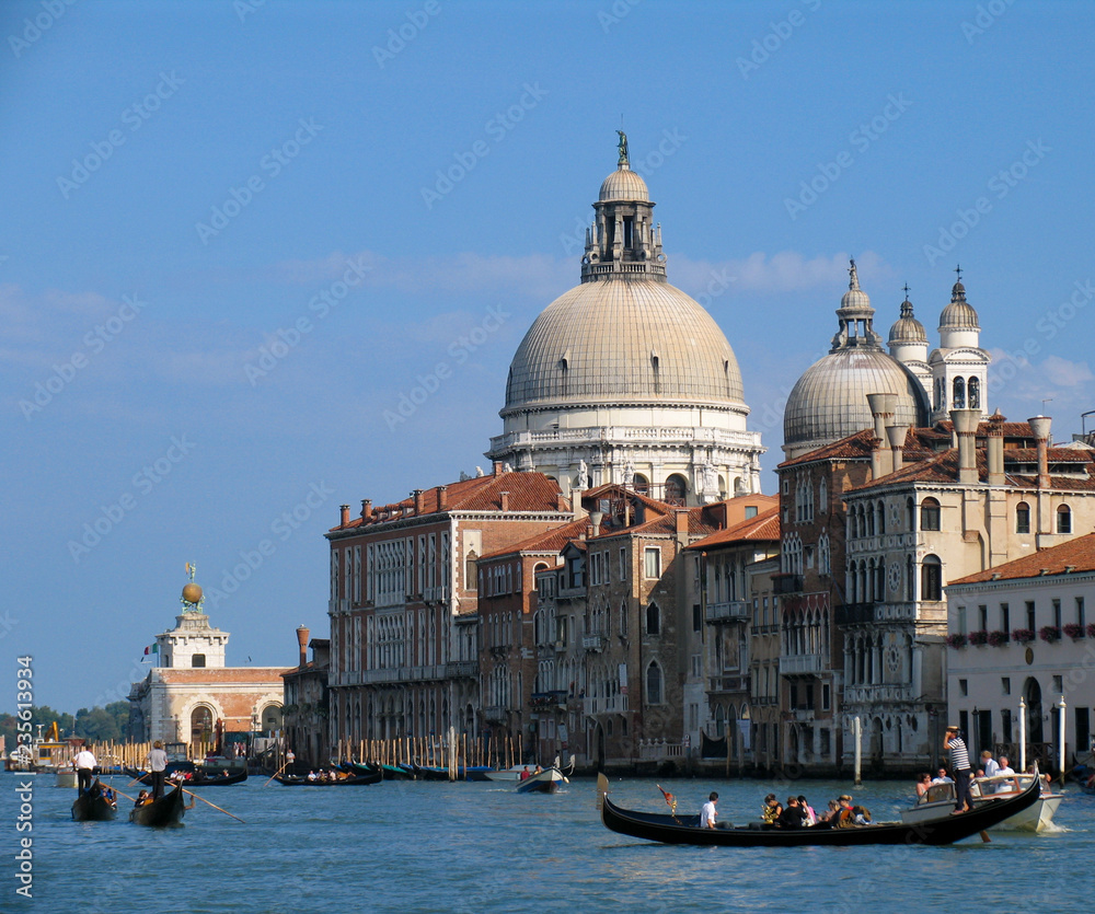 Buildings and Waterfront Canals highlight the cityscape of Venice, Italy