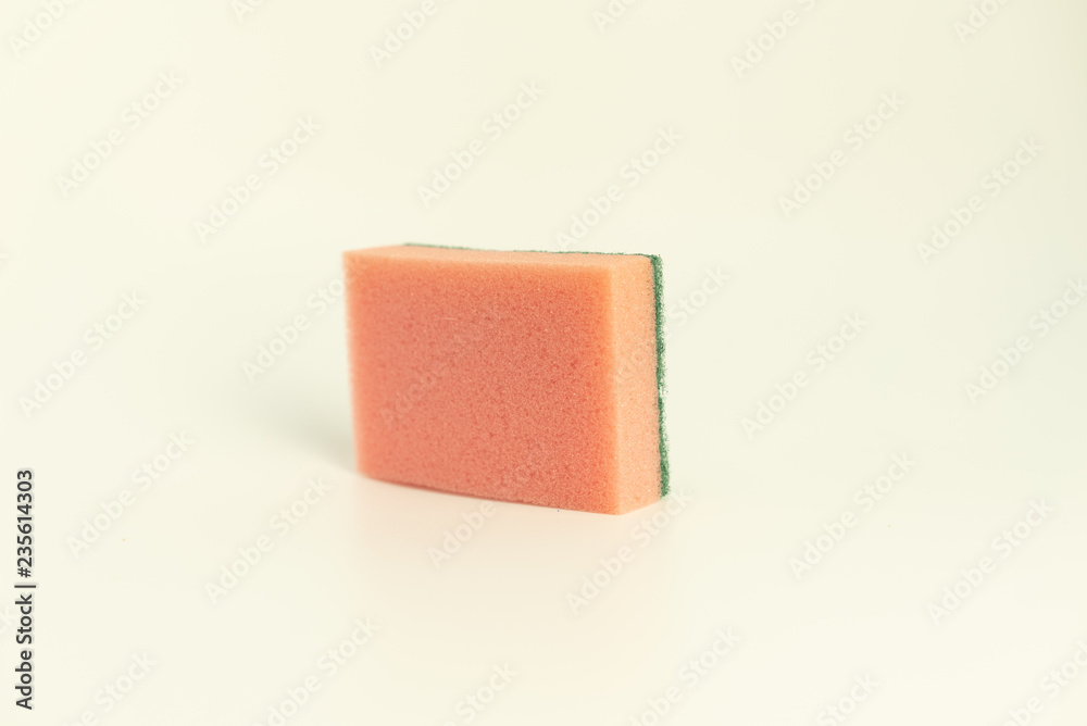 sponge isolated on white background sponge isolated on white background