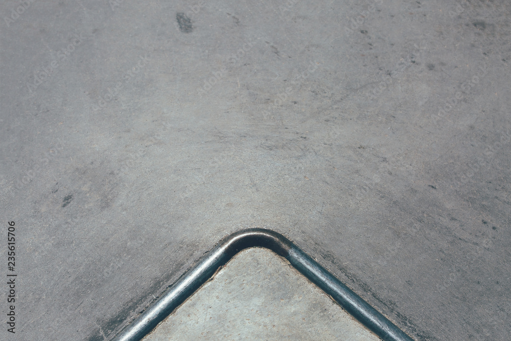 Skate Park detail view from above Skate Park detail view from above