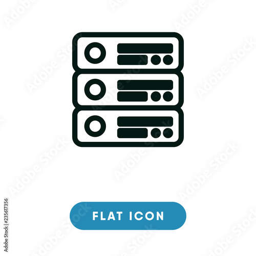Database vector icon © Premium Icons