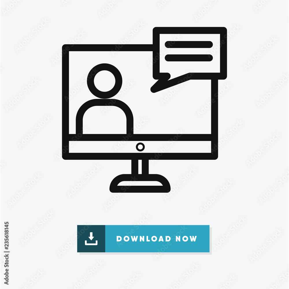 Consulting vector icon Consulting vector icon