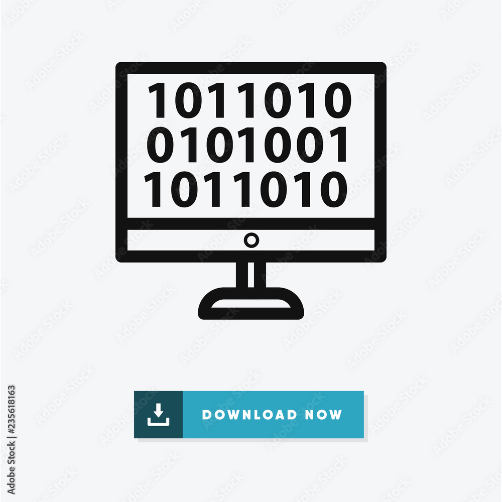 Coding vector icon Coding vector icon