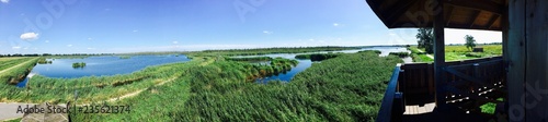 Ostsee Sumpfgebiet als Panorama