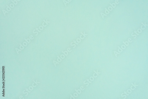 Soft focus abstract empty mint green background with copy space for text or image. Blank for greeting card. Space for banner slogan. Page for graphic design elements. Canvas for art. 