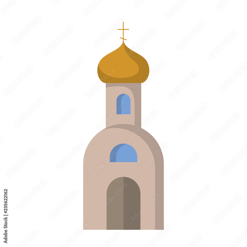 Flat icon of the Orthodox Church.