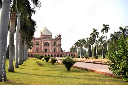 View of Safdarjang's tomb in Delhi, India photo