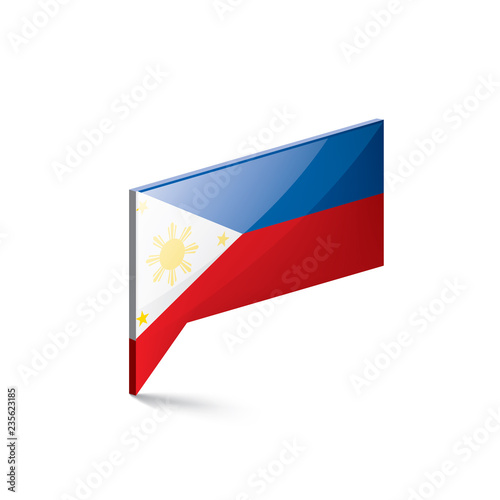 Free Download Philippines flag, vector illustration on a white background - GFXLoad