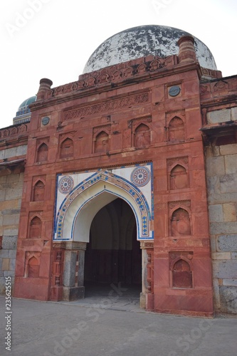 Part of Isa Khan's tomb in Delhi, India