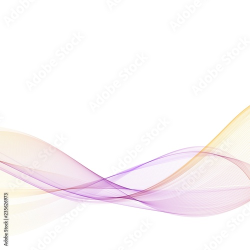 Color vector wave. Abstract background. A modern new idea for the design of brochures, magazines, billboards, products.