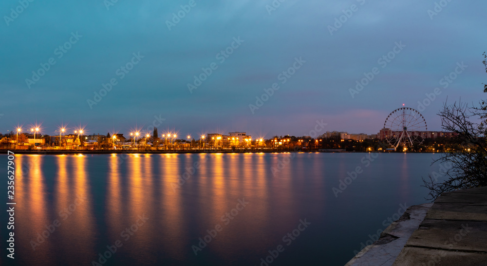 lake panorama - long exposure